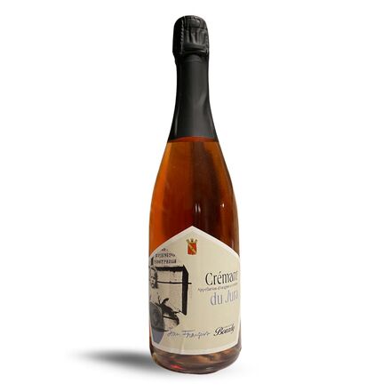 bollicina Cremant du Jura brut rose pinot noir bourdy